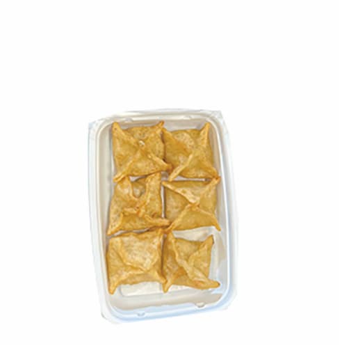 Crab Rangoon 6 pc Perspective: front
