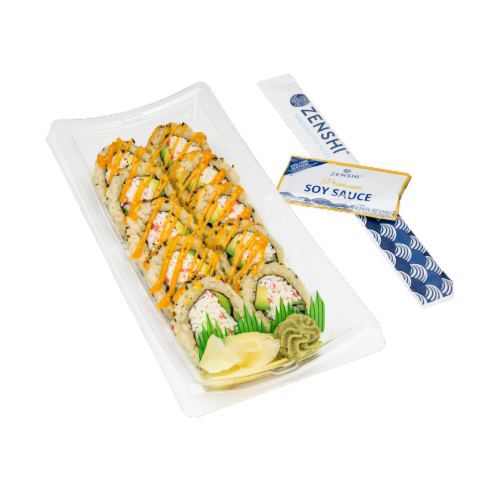 Advanced Fresh Concepts Spicy California Sushi Roll Perspective: front