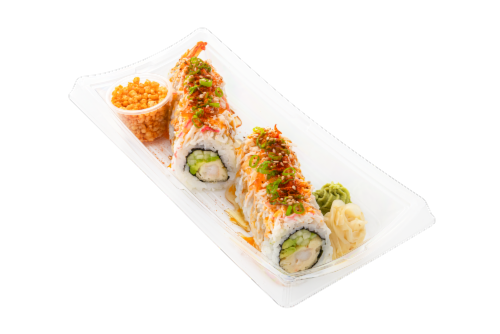 Nashville Cajun Sushi Roll Perspective: front