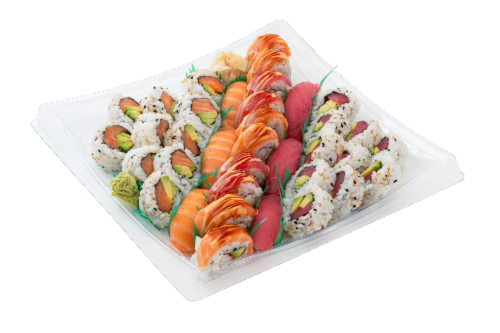 Seaside Sushi Platter 36 Pieces Perspective: front