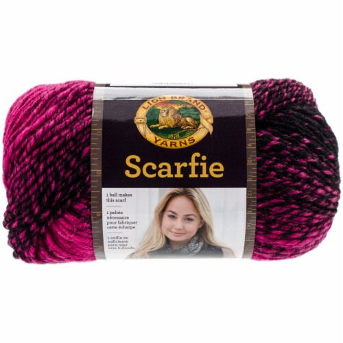 Lion Brand Scarfie Yarn-Iron/Umber, 1 count - Metro Market