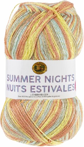 Lion Brand Summer Nights Bonus Bundle Yarn-Sunset, 1 - Kroger