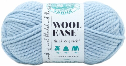 Lion Brand Wool-Ease Thick & Quick Yarn-Glacier, 1 count - Jay C Food Stores