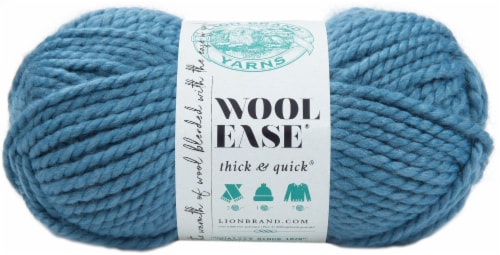 Lion Brand Wool-Ease Thick & Quick Yarn-Air Force, 1 count - City