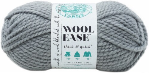 Lion Brand Wool-Ease Thick & Quick Yarn-Slate, 1 count - Harris Teeter