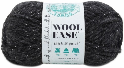 Lion Brand Wool-Ease Thick & Quick Yarn-Constellation - Metallic