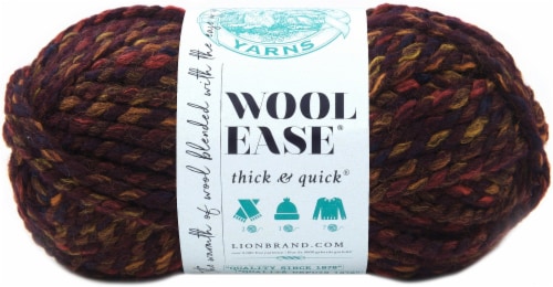 Lion Brand Wool Ease Thick Quick Yarn Harvest 1 count Jay C