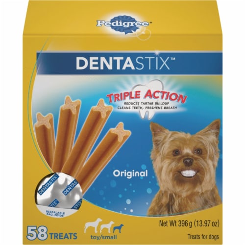 Pedigree Dentastix Original Toy Small Dog Treats 58 ct Foods Co