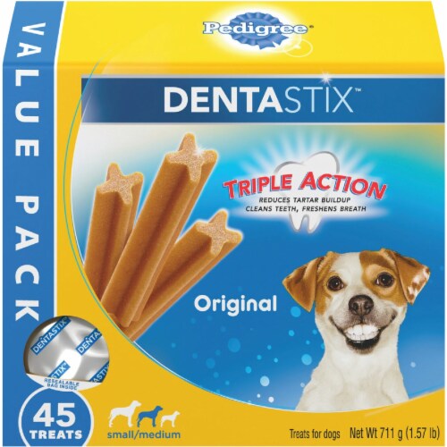 Pedigree Dentastix Original Small Medium Dog Treats 45 ct Harris Teeter
