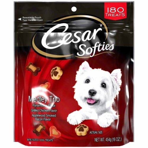 Cesar Softies Medley Trio Adult Dog Treats 16 oz Kroger