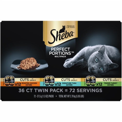 Sheba perfect portions cuts in sales gravy entrée wet cat food
