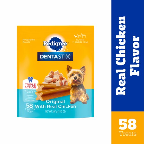 PEDIGREE DENTASTIX™ Original Flavor Toy/Small Dog Dental Treats, 14 oz -  Ralphs