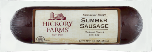 Hickory Farms Beef Summer Sausage Perspective: front