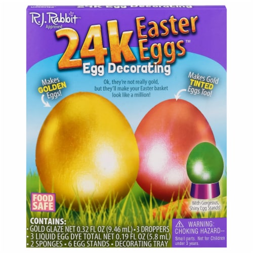 Easter Unlimited 24 Karat Easter Egg Coloring Kit, 1 ct - King Soopers