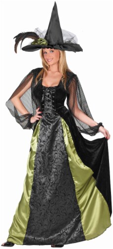 Fun World Adults' Small / Medium Goth Maiden Witch Costume Perspective: front