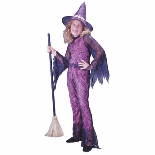 Costumes For All Occasions Funky Witch Child Sml Costume Perspective: front