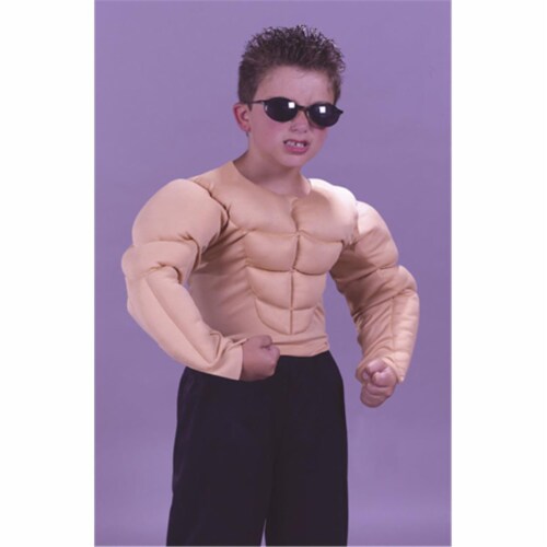 Costumes For All Occasions Fw5852Sm Muscle Shirt Child Small Perspective: front