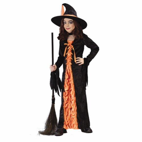Costumes For All Occasions Fw5904Sm Witch Mystic Orange Small Perspective: front