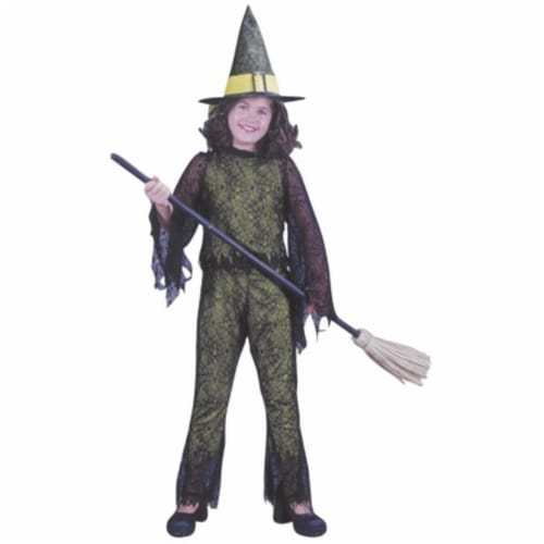 Costumes For All Occasions Funky Witch Child Sml Costume Perspective: front