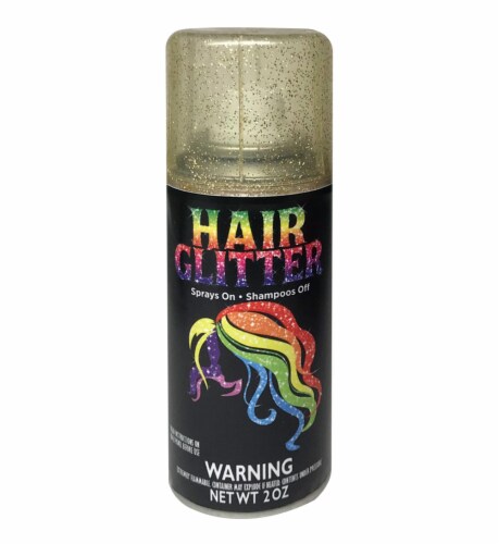 Holiday Times Hair Glitter - Gold Perspective: front