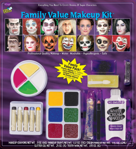 Fun World Family Value Makeup Kit Perspective: front