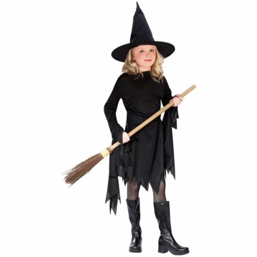 Costumes For All Occasions FW9721SM Classic Witch Child Sm 4-6 Perspective: front