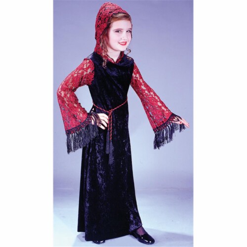 Costumes For All Occasions Gothic Countess Child Md Costume Perspective: front