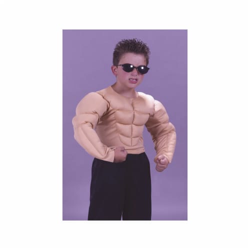 Costumes For All Occasions FW5852LG Muscle Shirt Child Large Perspective: front