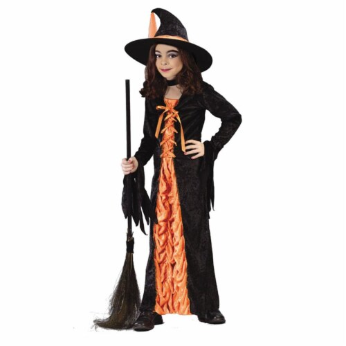 Costumes For All Occasions FW5904LG Witch Mystic Orange Large Perspective: front
