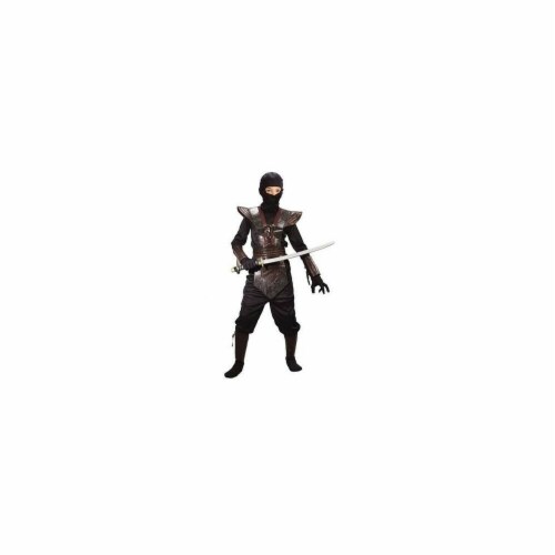 Costumes For All Occasions Ninja Fighter Child Costume - Red Perspective: front