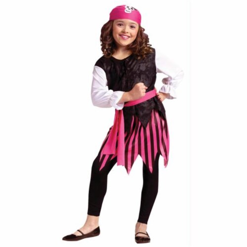 Costumes For All Occasions Caribbean Pirate Girl Ch 8-10 Costume Perspective: front