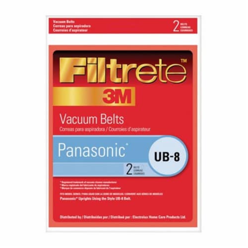 3M Filtrete 68270 Panasonic Vacuum Belt Perspective: front