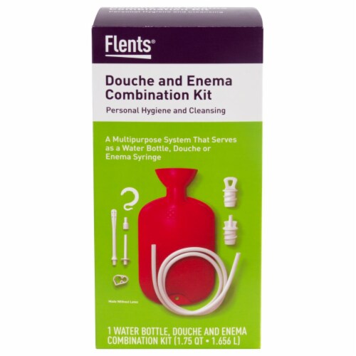 Flents® Douche and Enema Combination Kit for Personal Hygiene and Cleansing Perspective: front