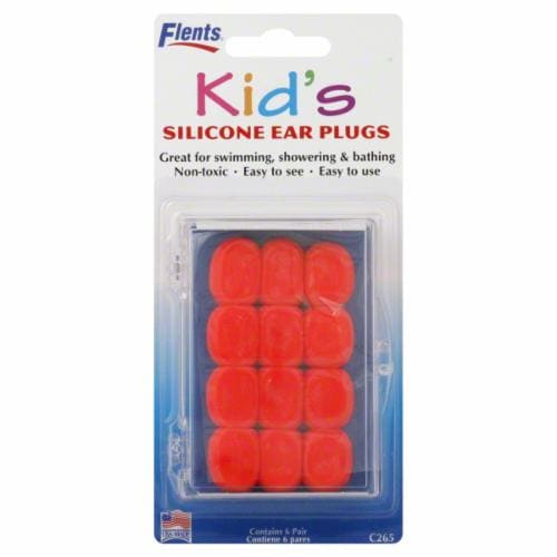 Flents Kid's Soft Silicone Ear Plugs Perspective: front
