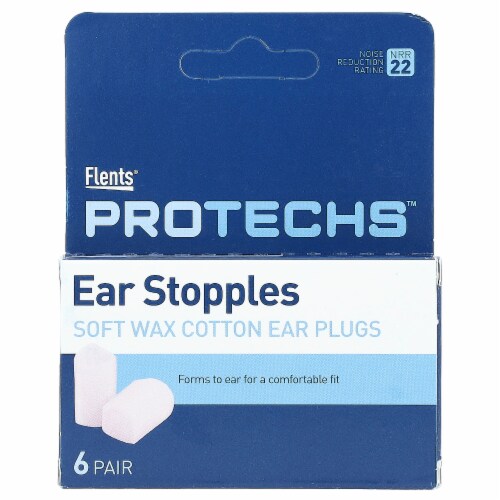 Flents Protechs Ear Stopples - 6 Pair Perspective: front