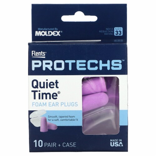 Flents® Protechs™ Quiet Please® Foam Ear Plugs Perspective: front
