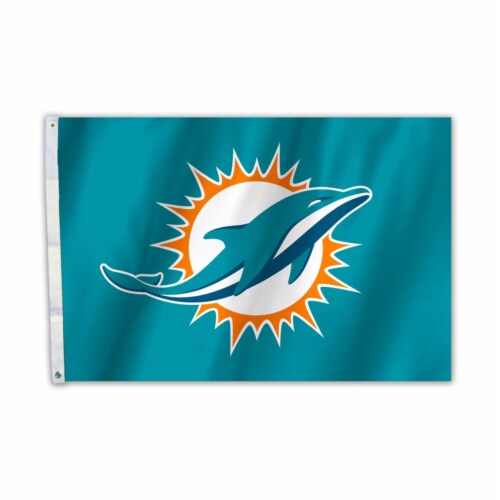 miami dolphins garden flag
