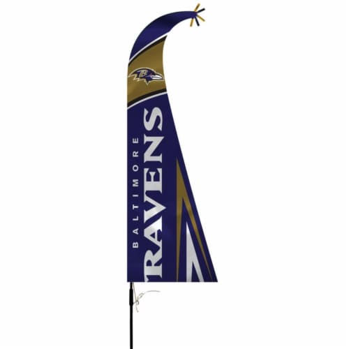 baltimore ravens feather flag