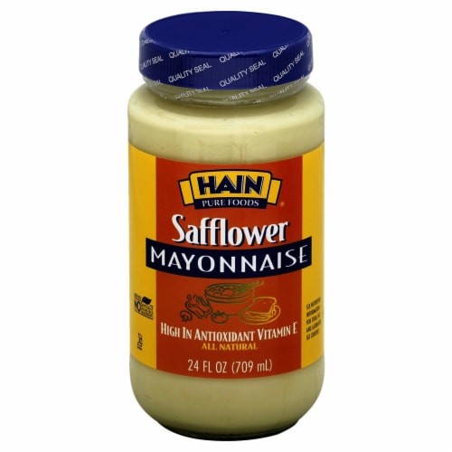 Hain Pure Foods Safflower Mayonnaise Perspective: front