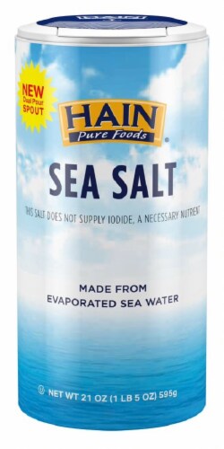 Hain® Sea Salt Perspective: front