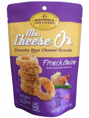 Mr. Cheese O's French Onion Perspective: front