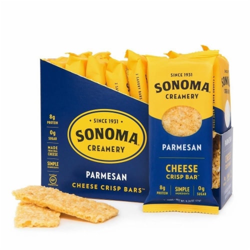 Sonoma Creamery Parmesan Crisp Bars Perspective: front
