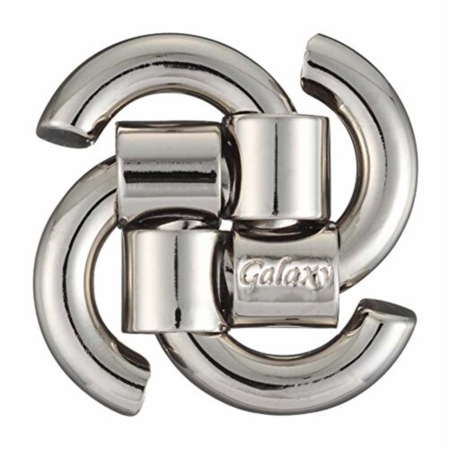 Hanayama Level 3 Galaxy Cast Puzzle Perspective: front