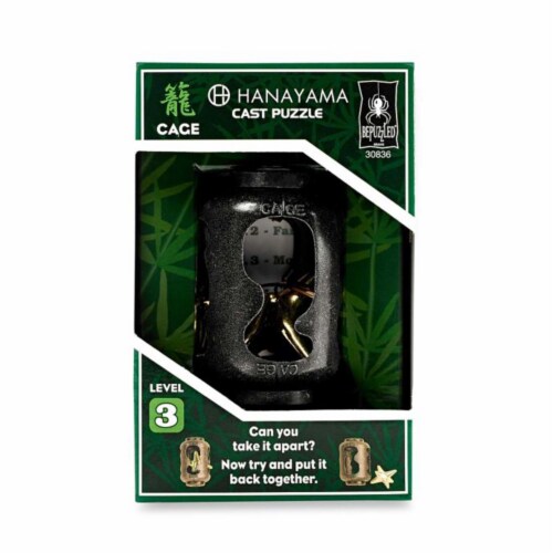 Hanayama Level 3 Cage Cast Puzzle 1 Unit Pick N Save