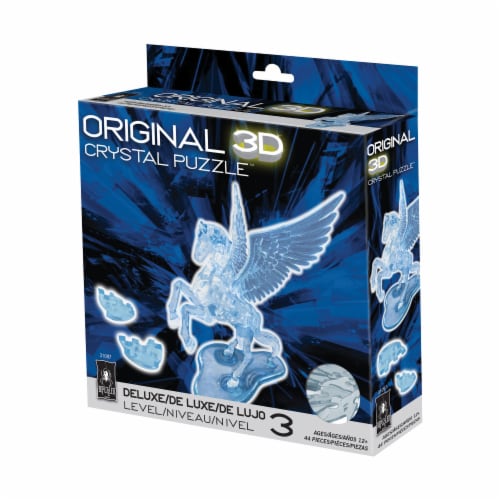 BePuzzled 3D Pegasus Crystal Puzzle Perspective: front