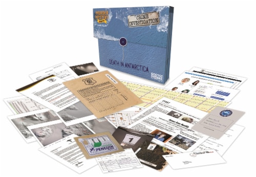 University Games Underwood Cellars Murder Mystery Party Case File Perspective: front