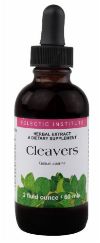 Eclectic Institute Cleavers Herbal Extract Perspective: front
