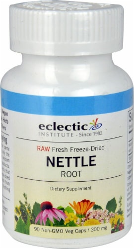 Eclectic Institute Nettle Root Veg Caps 300 mg Perspective: front