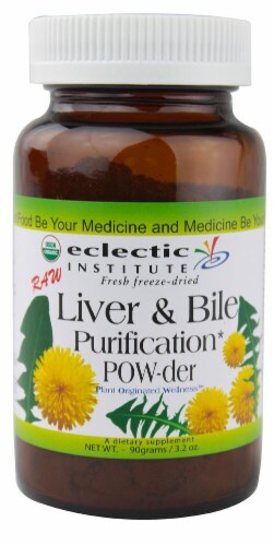 Eclectic Institute Liver & Bile Purification Powder Perspective: front