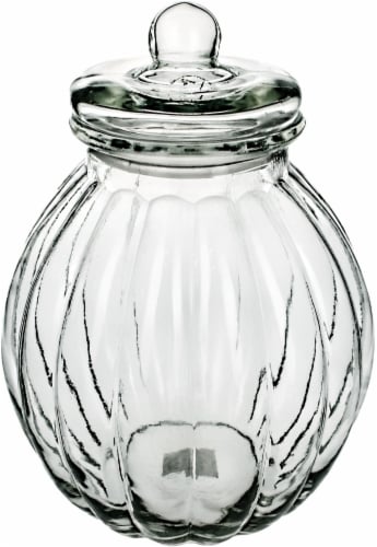 Amici Home Onion Hermetic Preserving Jar Perspective: front